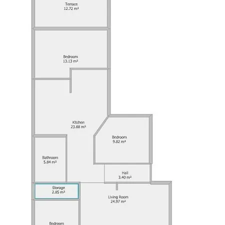 Apartment Lys Og Lekker I Sentrum Alesund